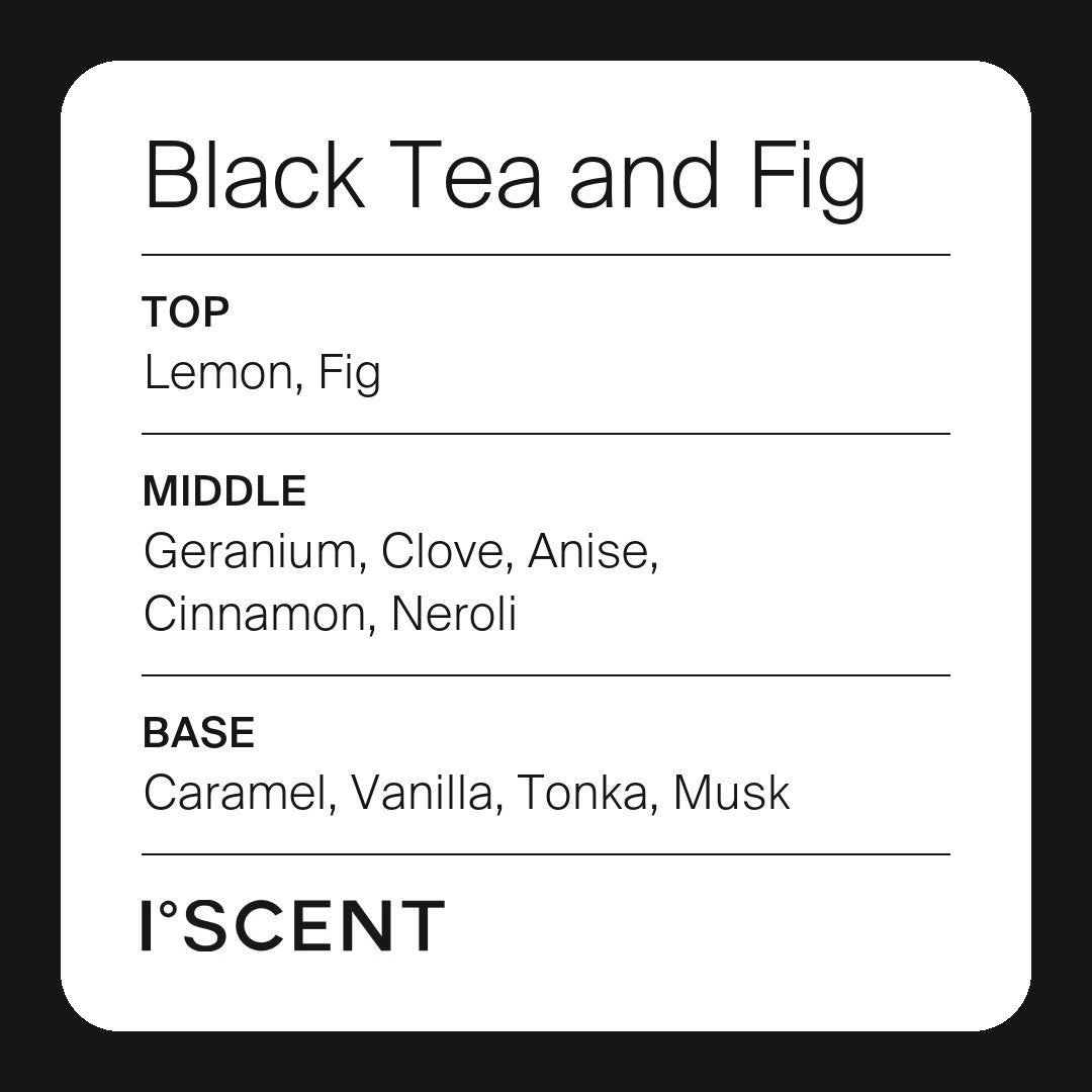 Black Tea and Fig fragrance notes