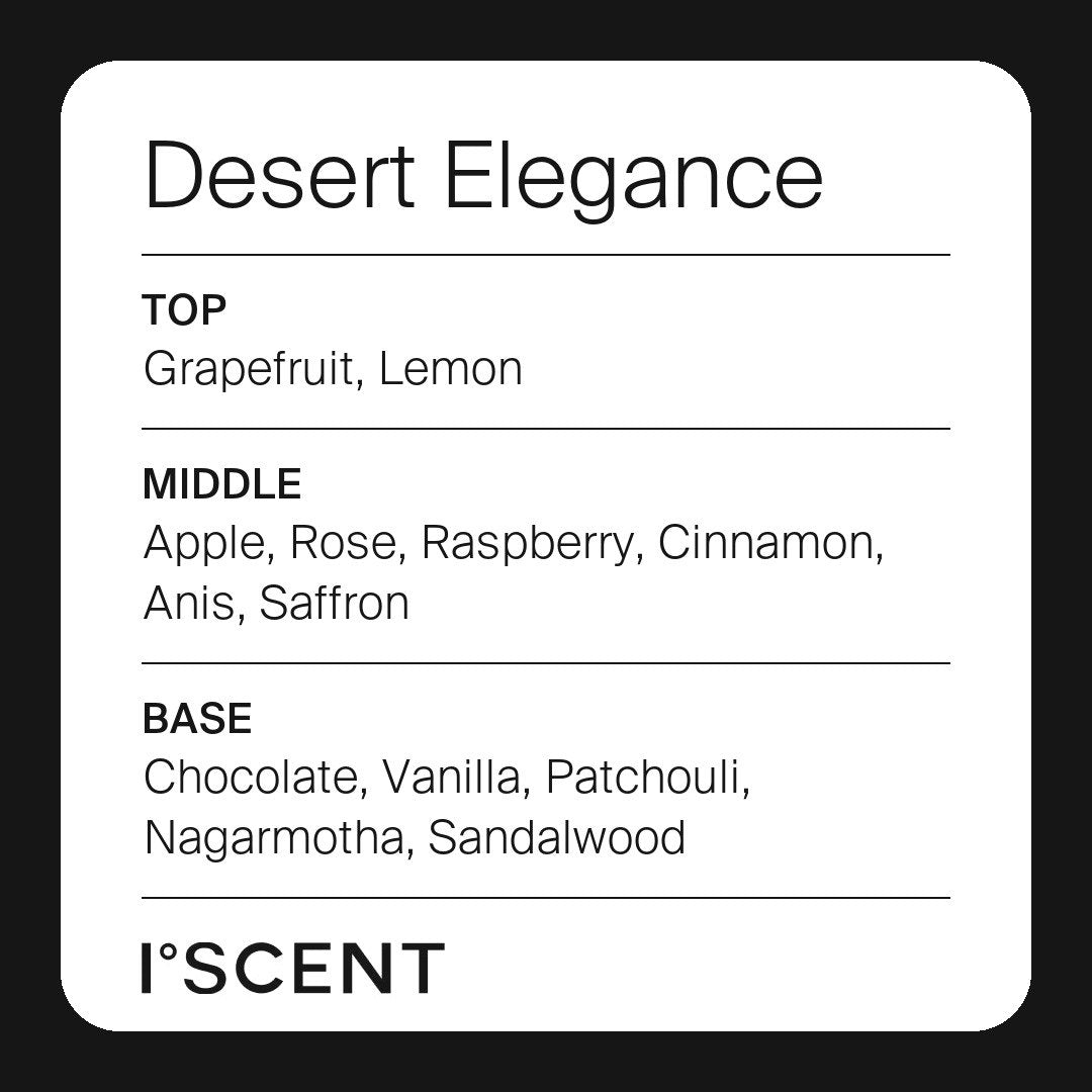 Desert Elegance fragrance notes