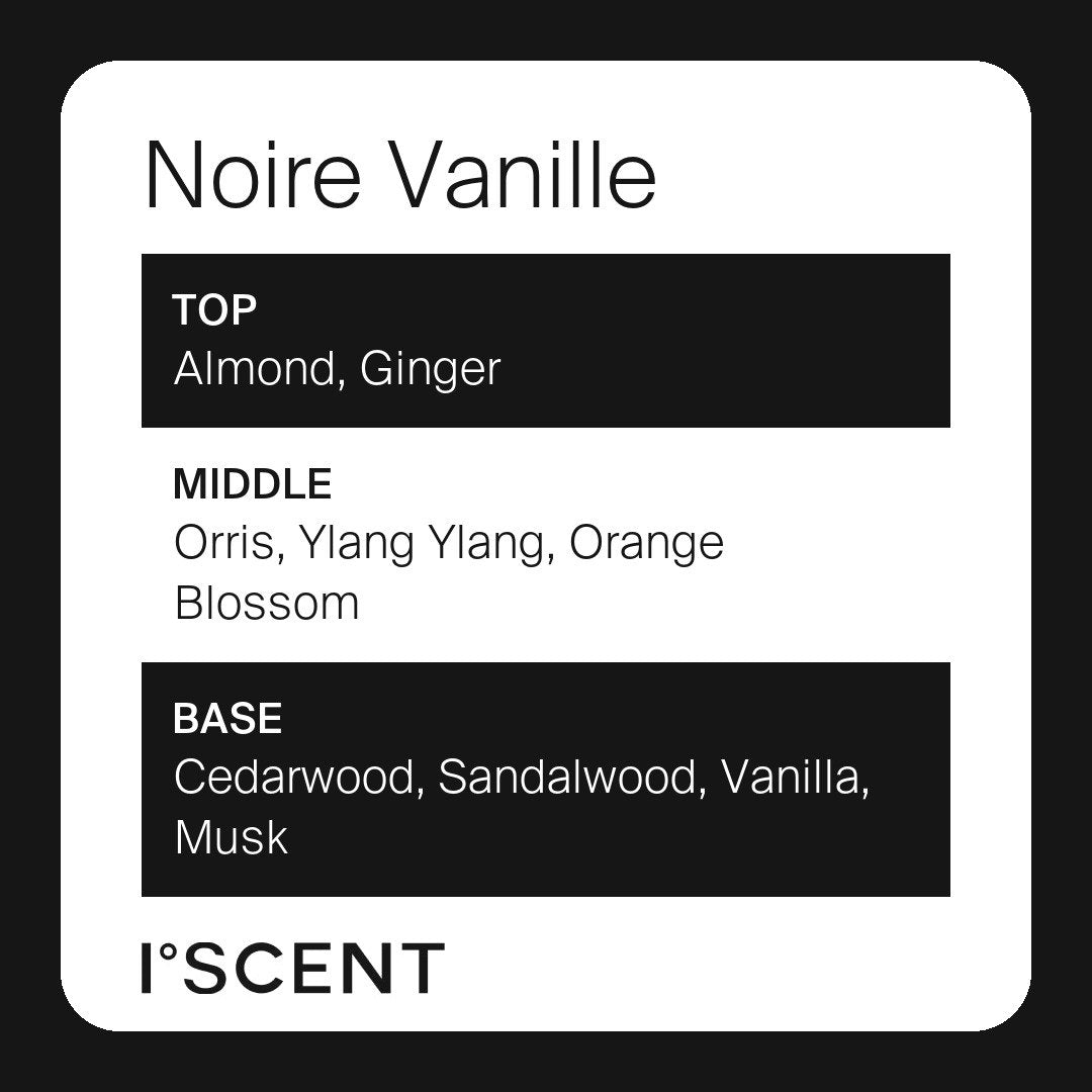 Noire Vanille fragrance notes
